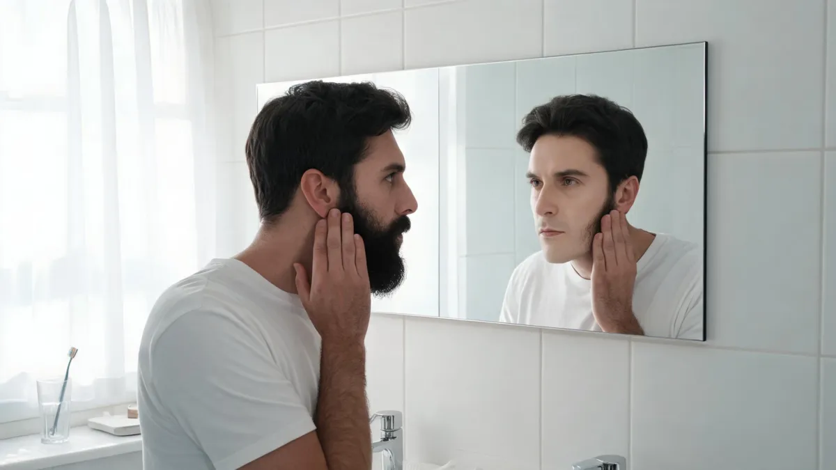 Clean Shaven Filter: Preview Yourself Without a Beard Before You Shave