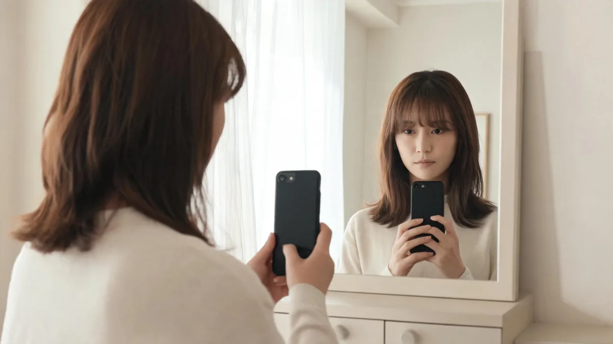 TikTok Bangs Filter: Preview Before You Cut