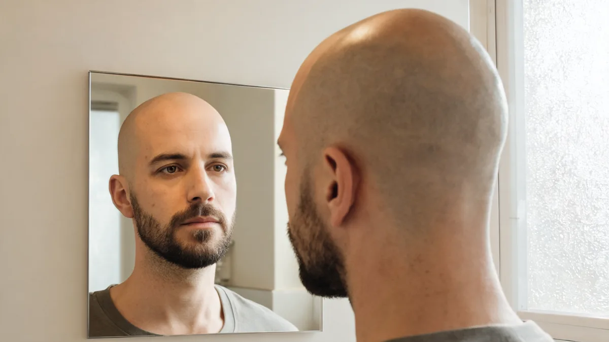 Bald Filter Online: Compare a Shaved Head With a Beard Before You Shave