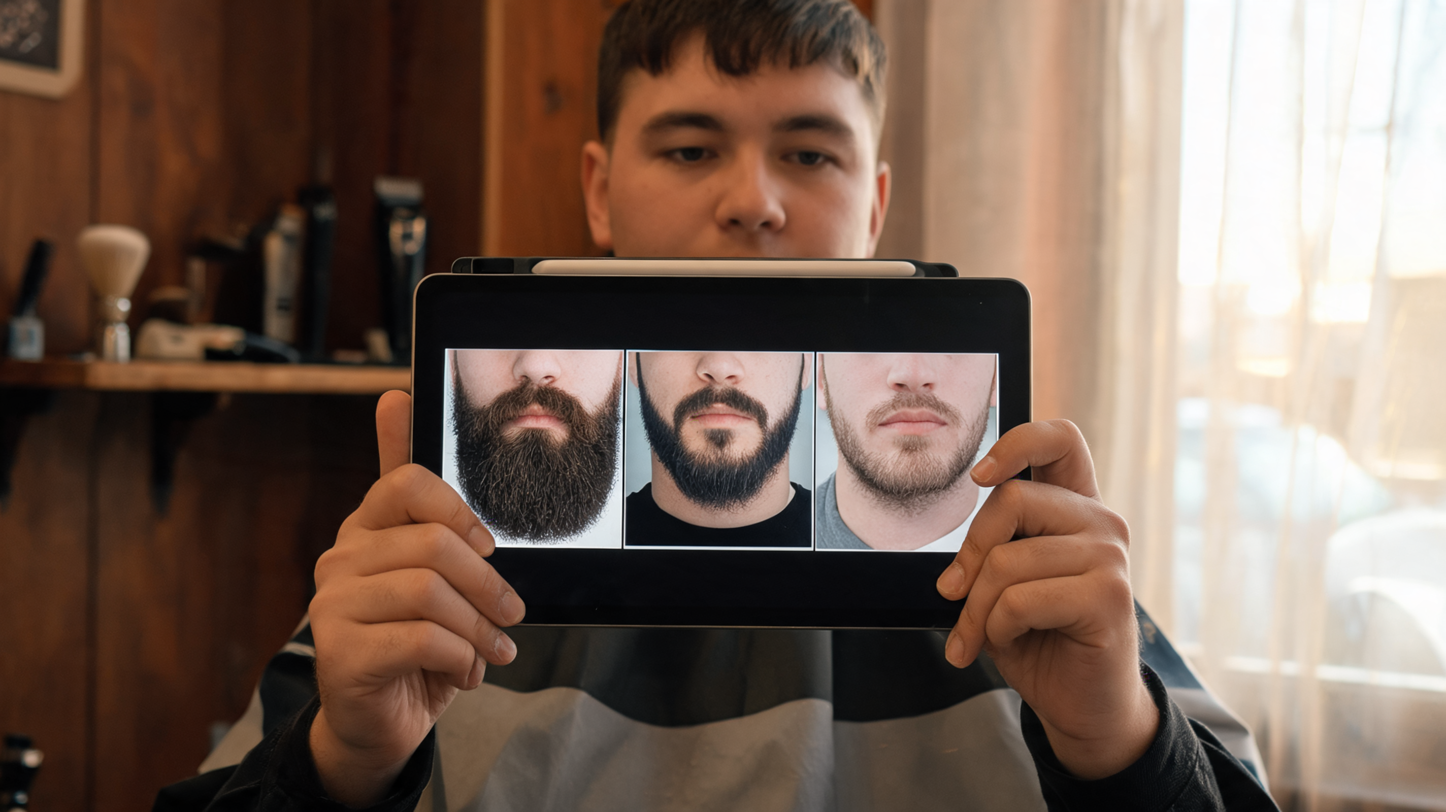 Beard Filter: Compare Full, Boxed, and Stubble Styles Before You Grow One