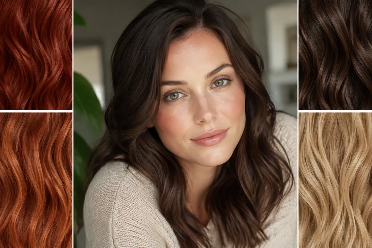 Best Hair Colors for Green Eyes: Preview Shades Before Dyeing