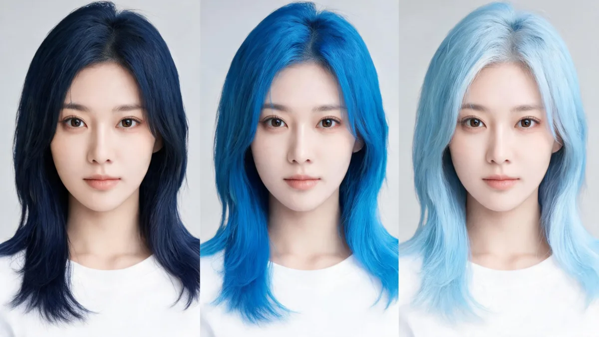 Blue Hair Filter: Compare Navy, Electric, and Pastel Blue Before Dyeing