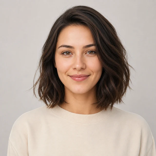 Asymmetrical Bob hairstyle preview