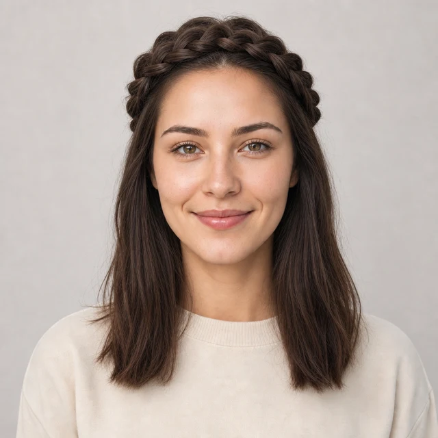 Braided Crown hairstyle preview