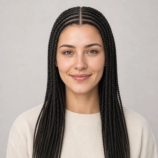 Cornrows hairstyle preview
