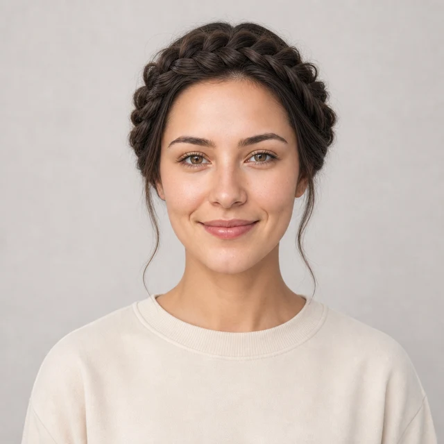 Crown Braid hairstyle preview