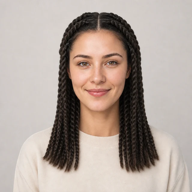 Flat Twist hairstyle preview