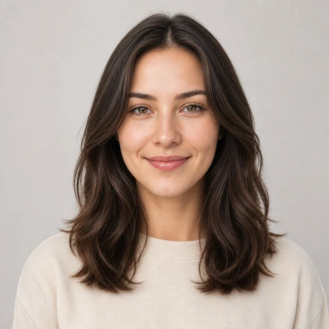 Layered hairstyle preview