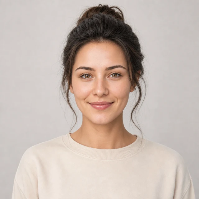 Messy Bun hairstyle preview