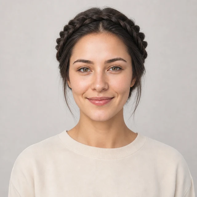 Milkmaid Braids hairstyle preview
