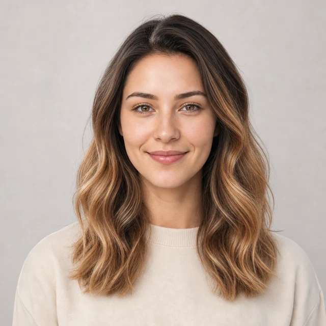 Ombré hairstyle preview
