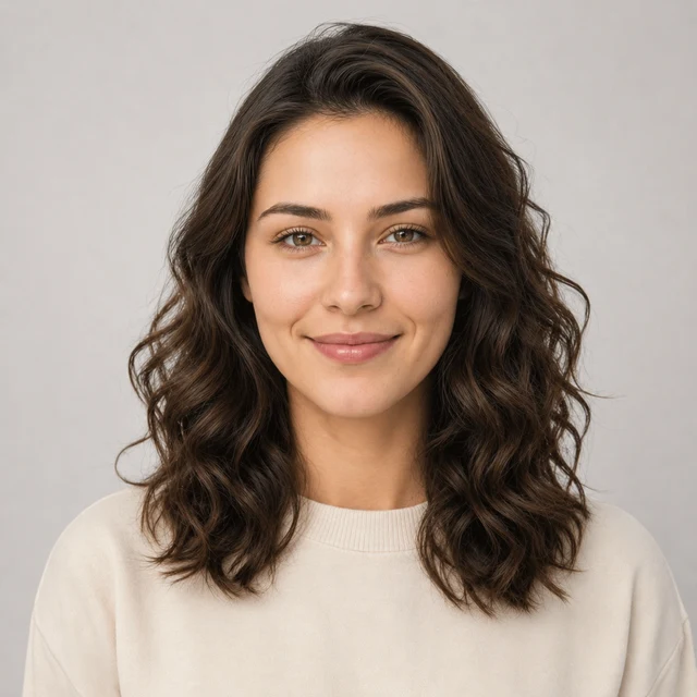 Perm hairstyle preview