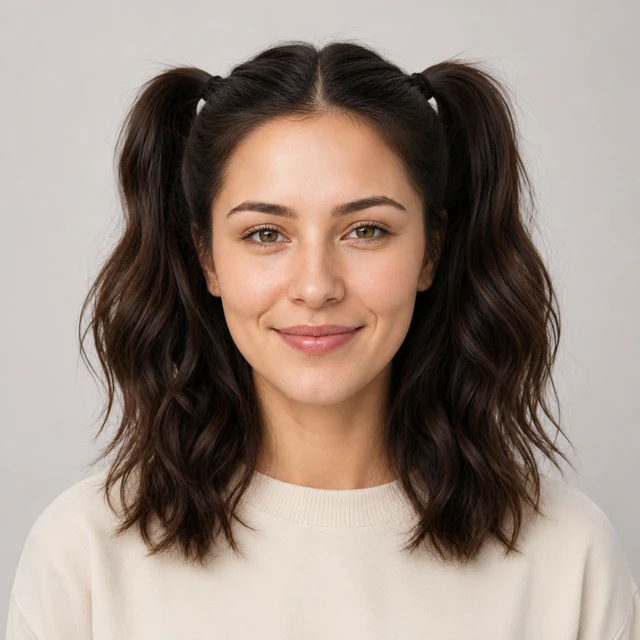 Pigtails hairstyle preview