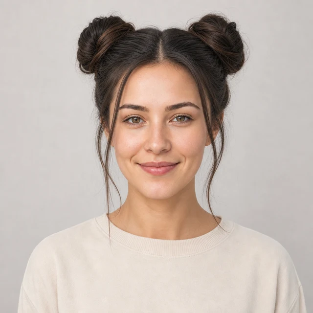 Space Buns hairstyle preview