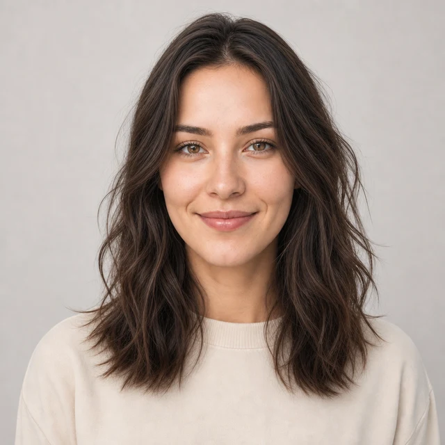 Tousled hairstyle preview