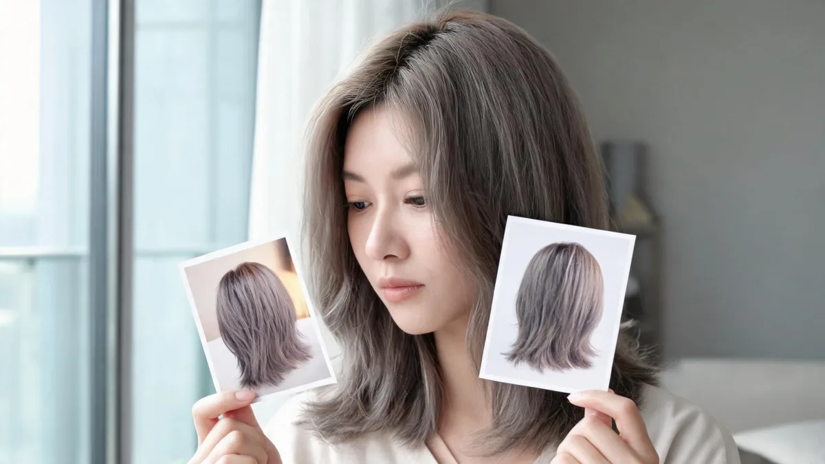 Cool Tone Hair Colors: Test a Shade in Two Lights