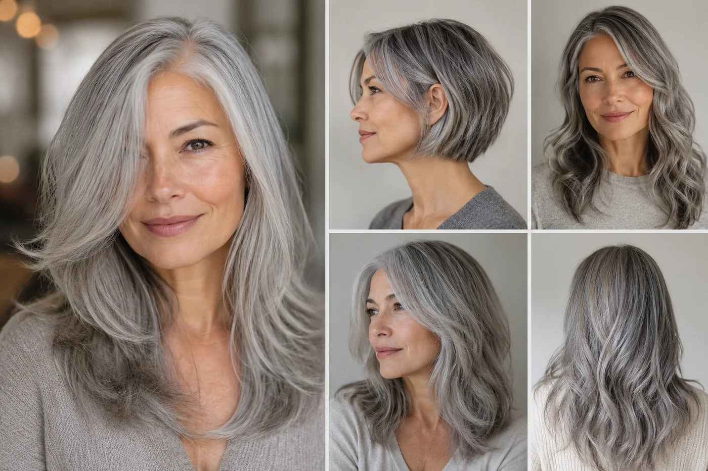 Gray Hair Filter: Try Silver and Gray Hair Before Dyeing