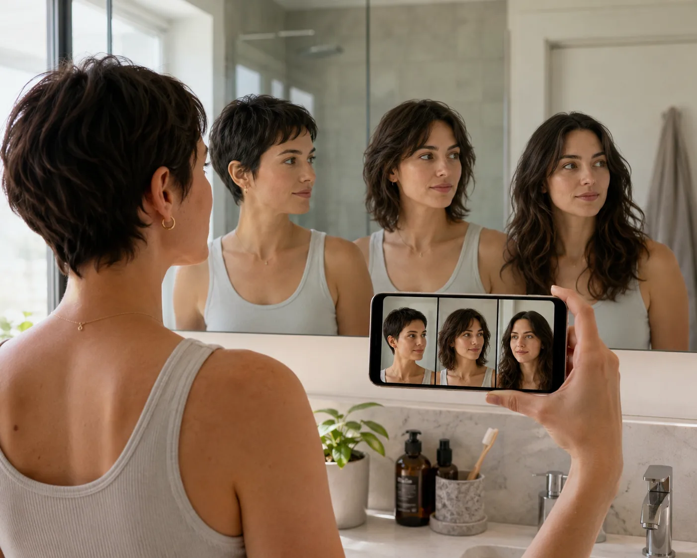 How to Preview Hair Grow-Out Stages Before a Big Cut