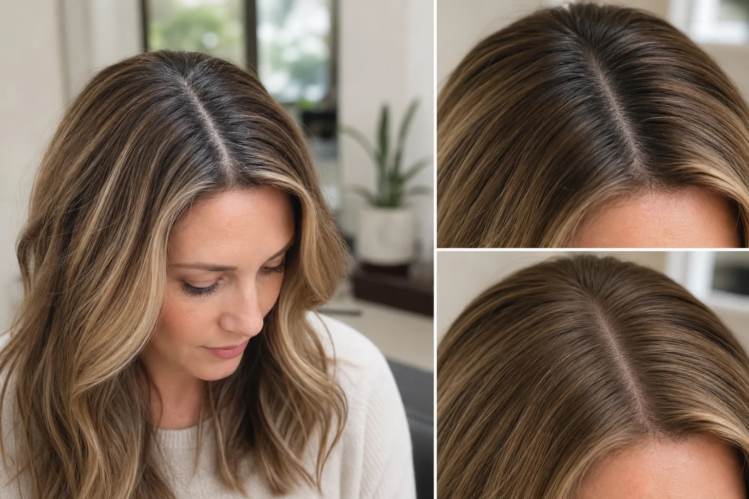 Root Touch-Up Hair Color Preview: Test Roots Before Dyeing