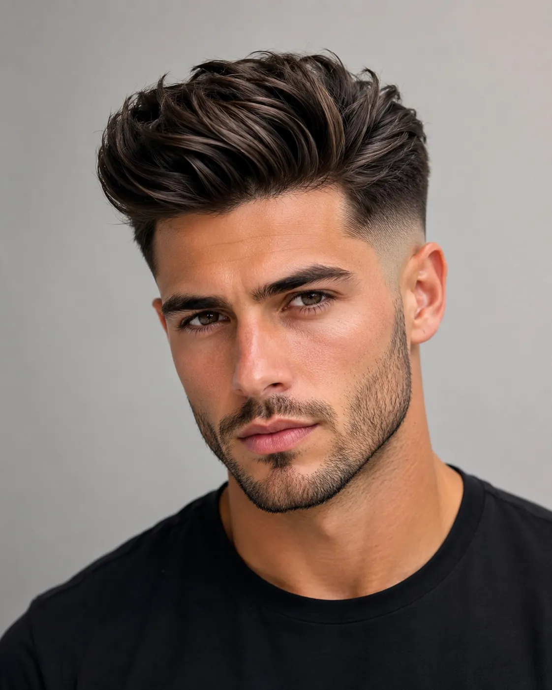 Pompadour Filter preview with modern pompadour